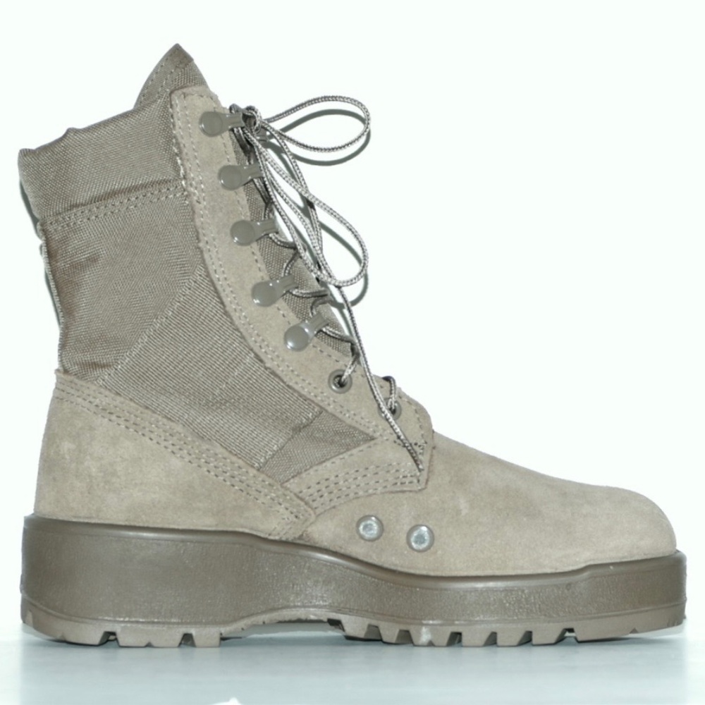 US ARMY HOT WEATHER MILITARY BOOTS Coyote Size 5 R